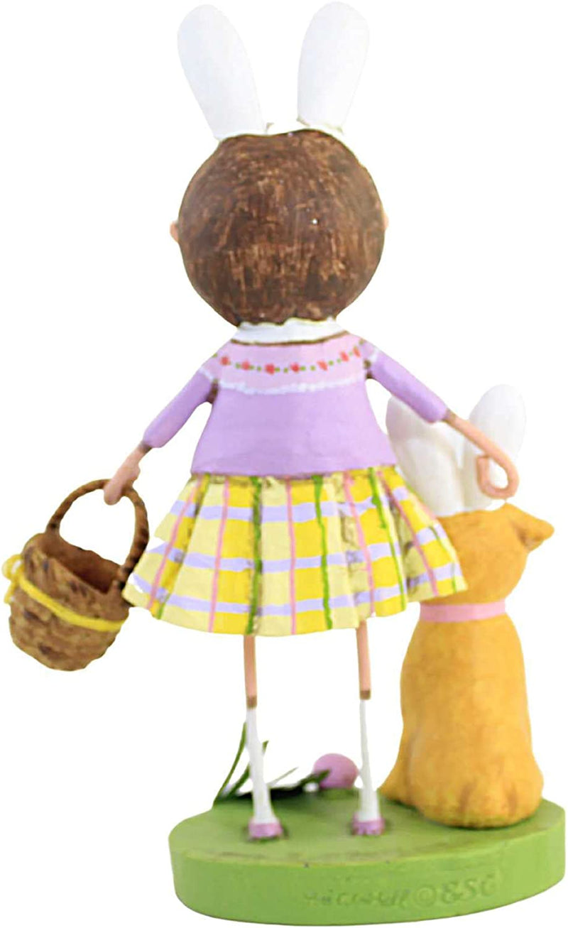 All Ears for Easter Egg Hunt with Puppy Spring Figurine