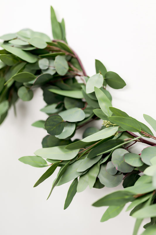 48" Natural Eucalyptus Mixed Garland