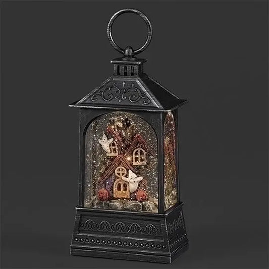 8" Haunted House Lantern