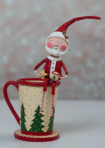 Cocoa and Cookies Santa - Lori Mitchell