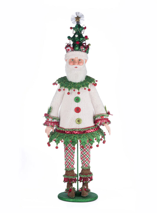 Papa Winterberry Santa, Katherine Collection