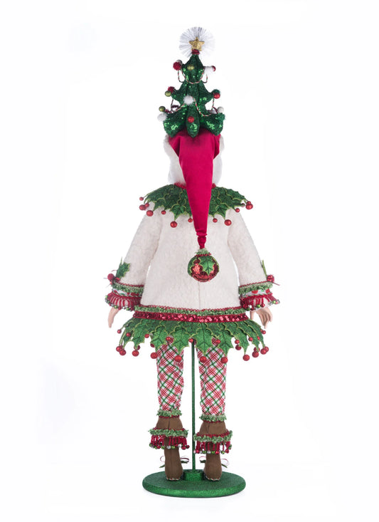 Papa Winterberry Santa, Katherine Collection