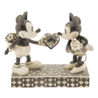 Real Sweetheart Mickey Minnie Figurine