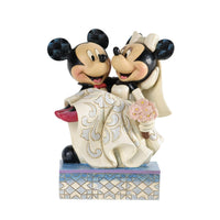 Mickey & Minnie Wedding Jim Shore Figurine