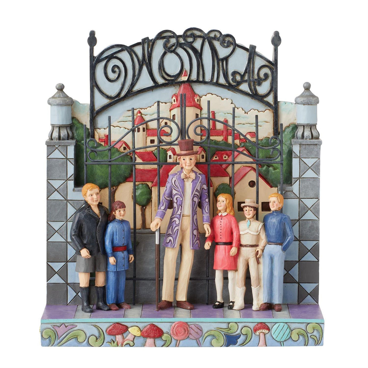 Willy Wonka with Children by Gate Jim Shore Figurine