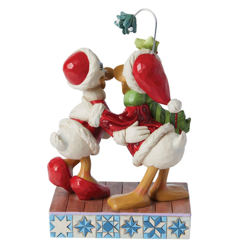 Disney Traditions Donald & Daisy Mistletoe