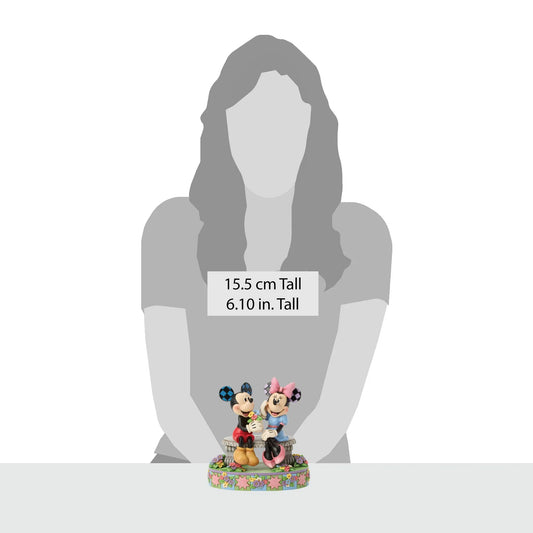 Mickey & Minnie Spring Jim Shore Disney Traditions