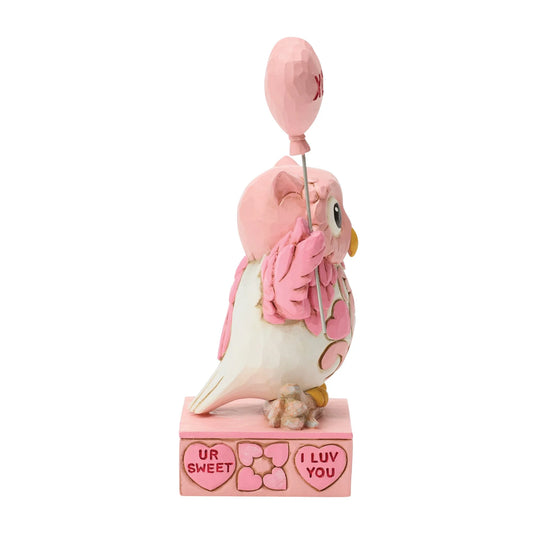 Sweethearts Owl with Balloon Jim Shore Disney Traditions