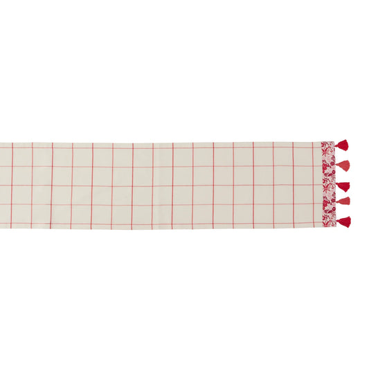 Darling Window Pane Valentine's Table Runner