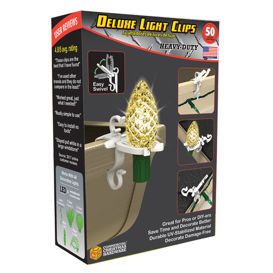 Heavy Duty Deluxe Roof Light Clips