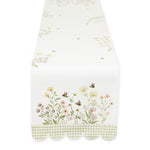 14x72 Spring Wildflowers Table Runner