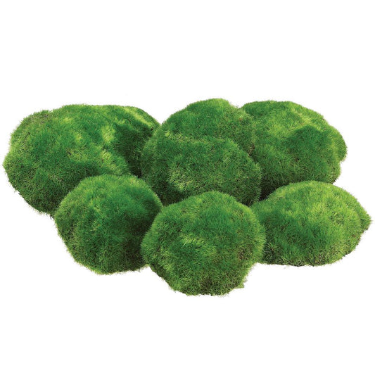 9.5" Green Moss Buns (6 bag)