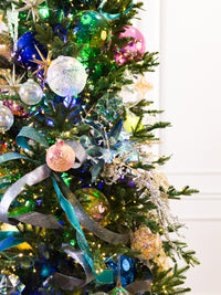 Aurora Borealis Pre-Decorated Christmas Tree