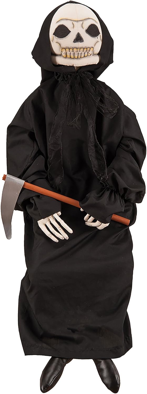 Dunstan Grim Reaper Skeleton Doll