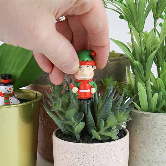 festive plant pots Festive Plant Pot Gnomes