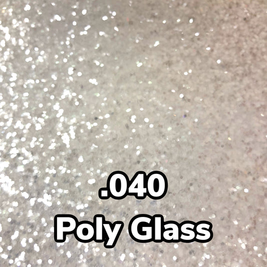 .040 Poly Glass Hexagonal Polyjewel Glitter (Small)