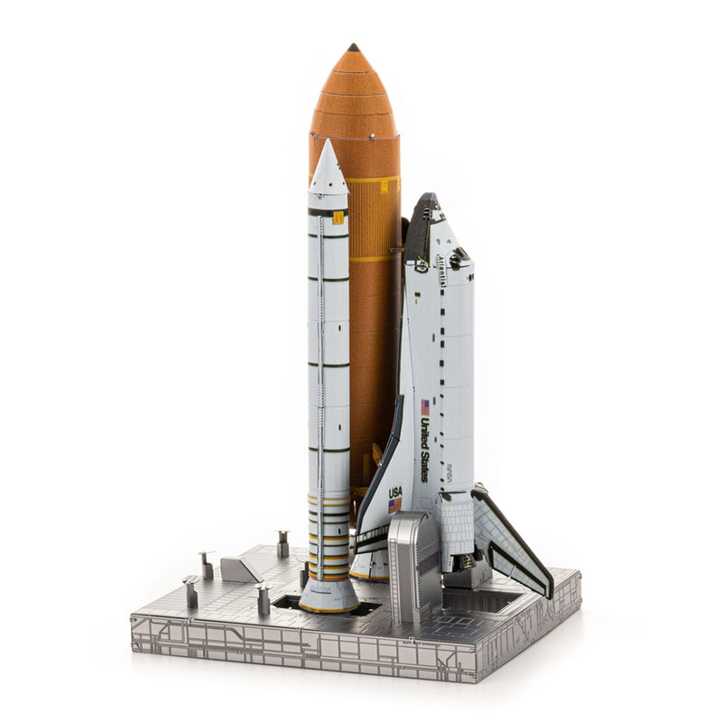 Space Shuttle Launch Kit 3D Metal Model