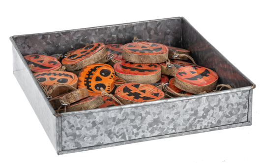 Mini Jack-O-Lantern Ornament -Price per piece
