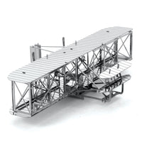 Plane Wright Brothers Aircraft 3D Metal Model
