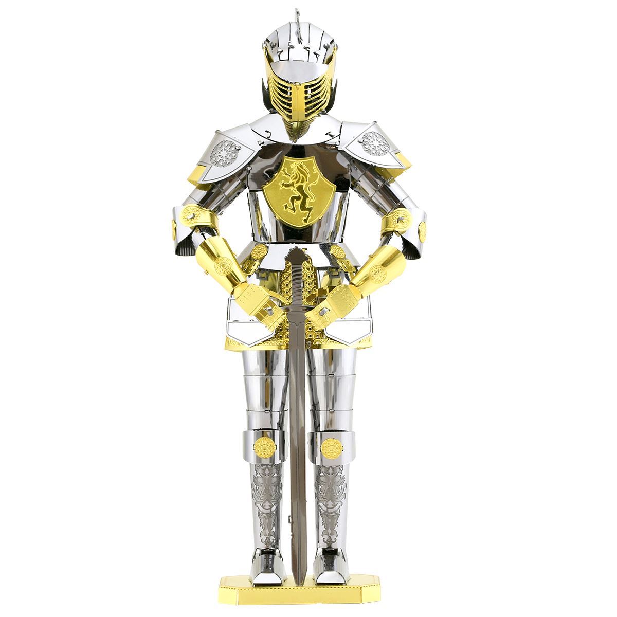 Knight Armor European 3D Metal Model