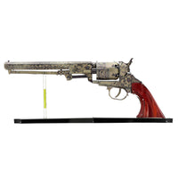 Gun Wild West Revolver 3D Metal Model