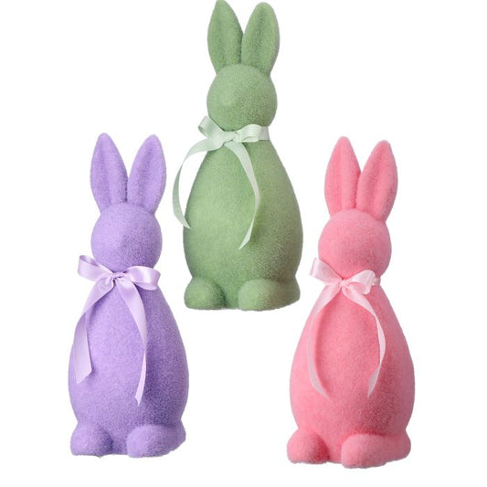 16" Pastel Standing Easter Bunny Assorted
