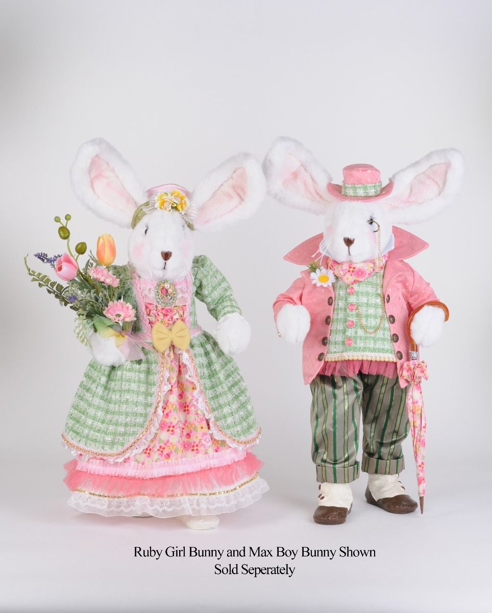 Max Bunny Easter Figurines