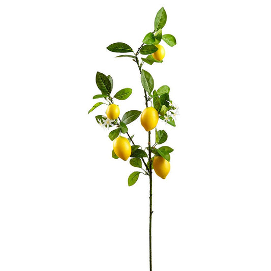 44" Yellow Lemon Branch