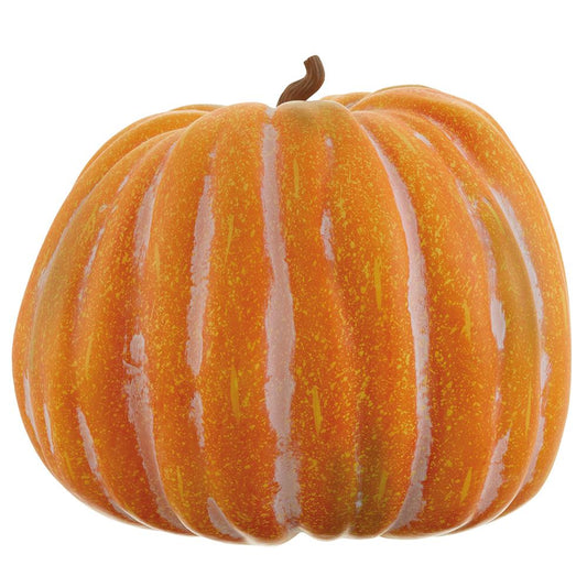 19"Hx21"D Pumpkin, Orange/Green
