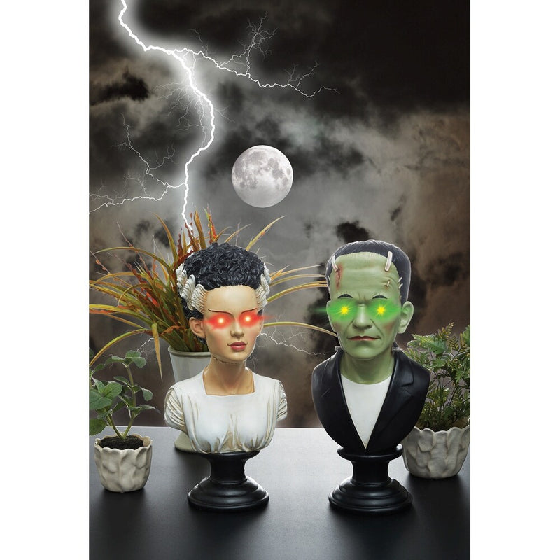 Frankenstein Wife with LED Halloween Figurine