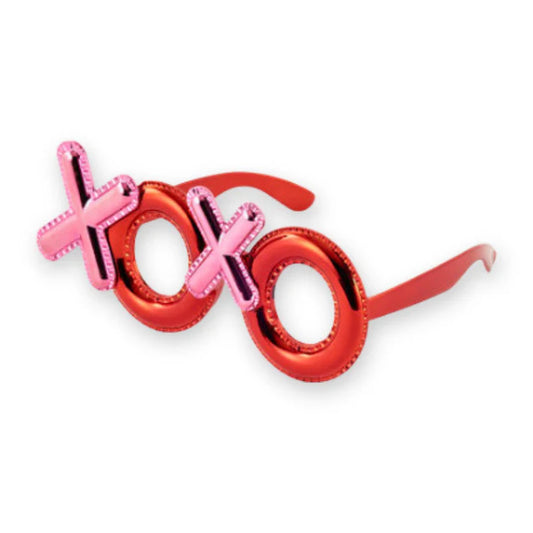 7" Xoxo Valentines Glasses