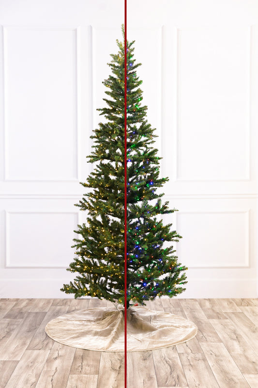 Aspen Slender Pine Color-Change Christmas Tree with 3mm LED