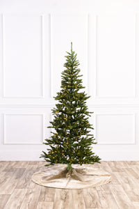 Aspen Slender Pine Color-Change Christmas Tree with 3mm LED