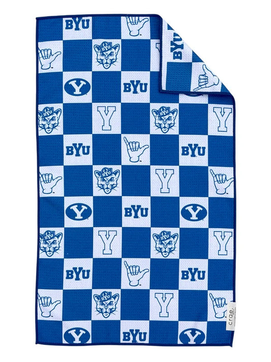 Bleeding Blue: Double-Sided Hand Towel