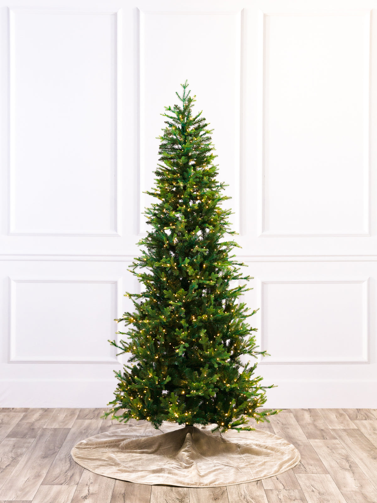 Easton Spruce Christmas Tree with Rice LED