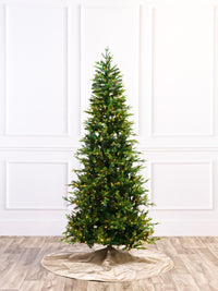 Easton Spruce Christmas Tree with Rice LED