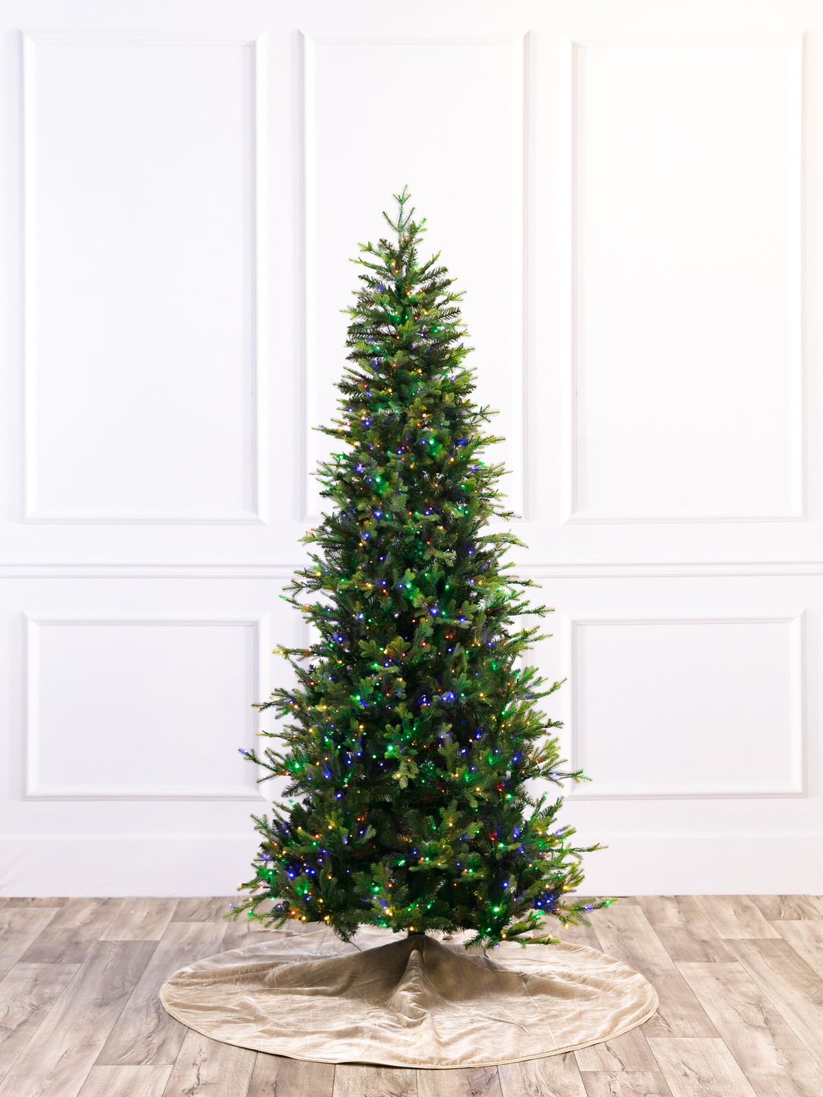 Easton Spruce Christmas Tree with Rice LED