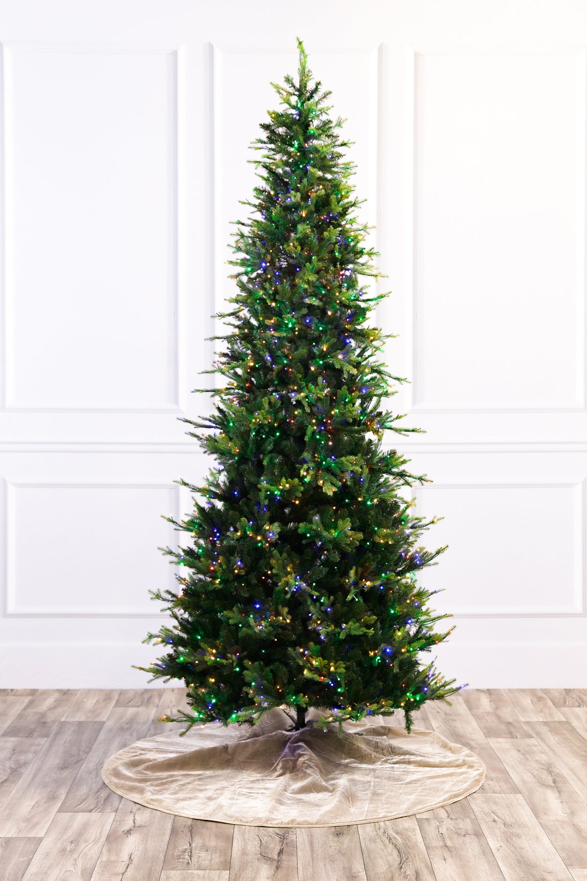 Easton Spruce Christmas Tree with Rice LED