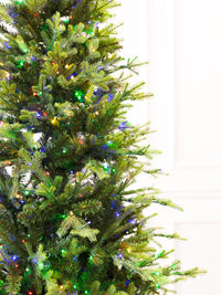 Easton Spruce Christmas Tree with Rice LED