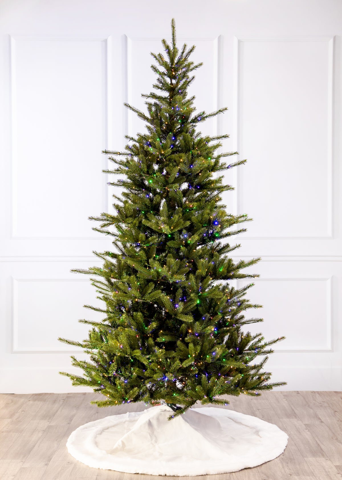 Grand Spruce Slender Color-Change Christmas Tree with 3m LED