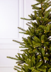 Grand Spruce Slender Color-Change Christmas Tree with 3m LED