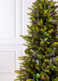 King Pine (Pencil) with 3mm LED Color Changing Christmas Tree