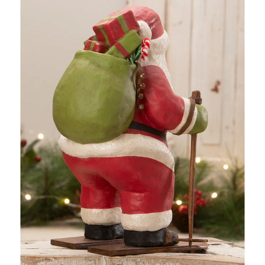 Santa Delivery On Skis, Bethany Lowe