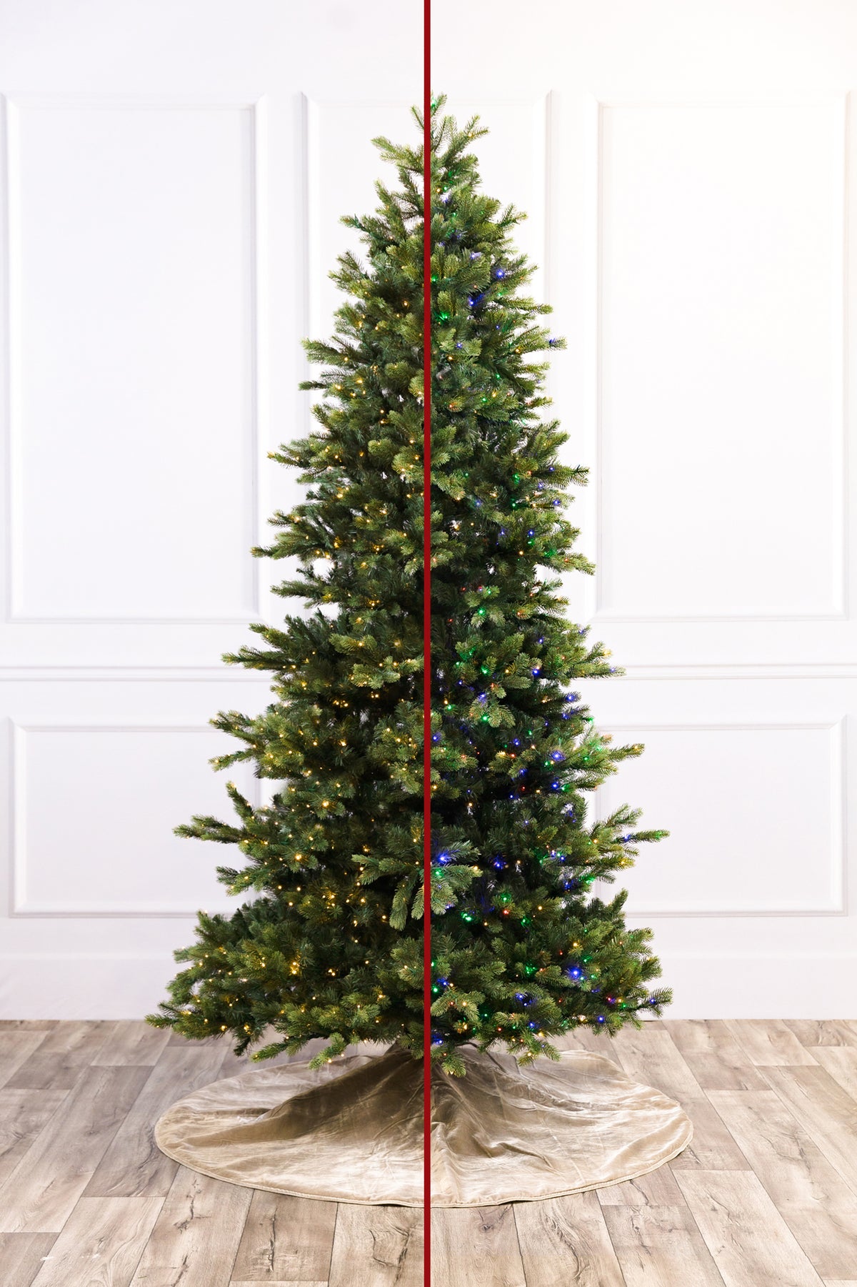 Virginia Fir Color-Change Christmas Tree with 3mm LED