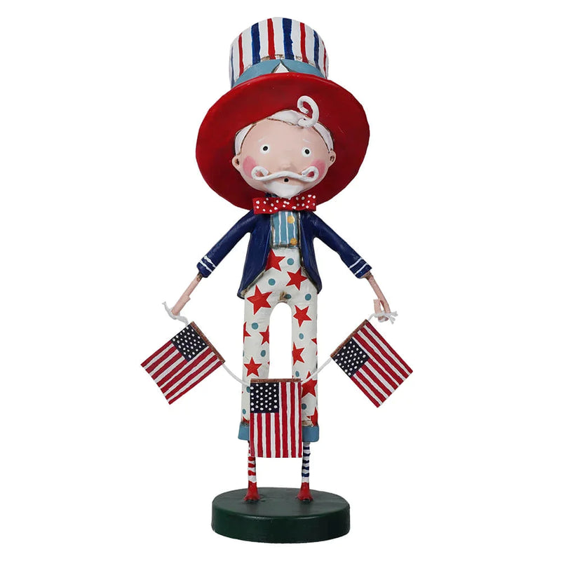 Sam I am Patriotic Figurine