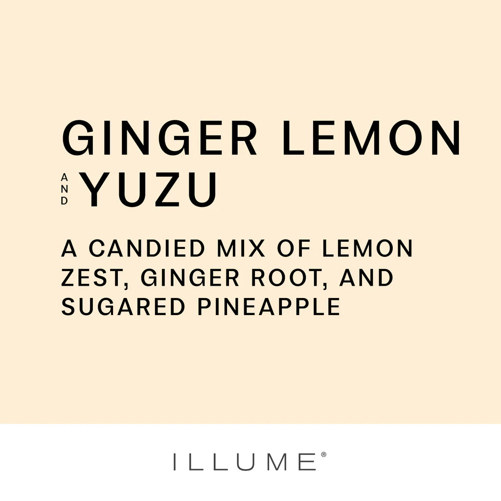 Ginger Lemon and Yuzu Lidded Jar Candle