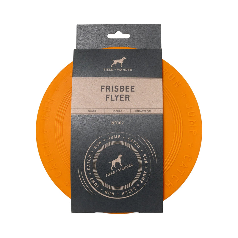 Frisbee Flyer - Orange Dog Toy
