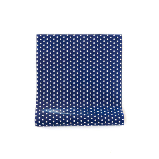Blue Stars Paper Tablerunner