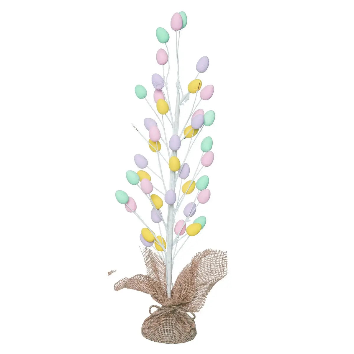 Pastel Eggs Easter Twig Tree Small