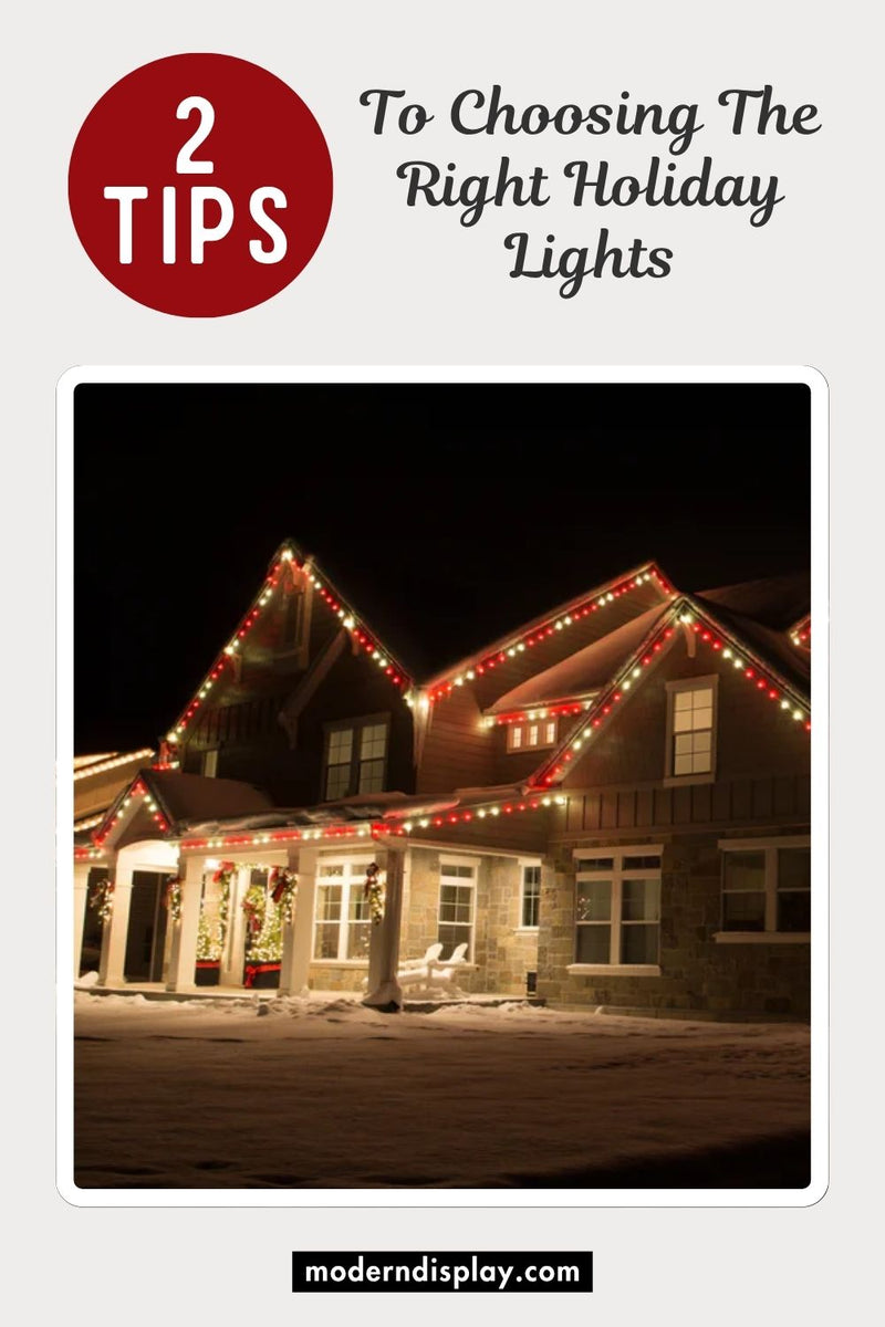 Tips To Choosing The Right Holiday Lights